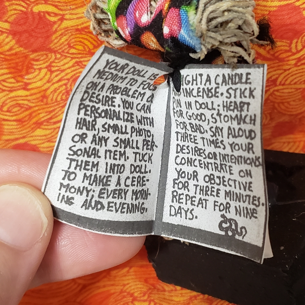Spell Bound Voodoo Doll From New Orleans $8